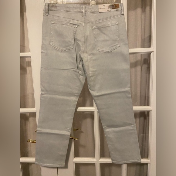 Ralph Lauren metallic coated jeans NWT - Picture 5 of 7